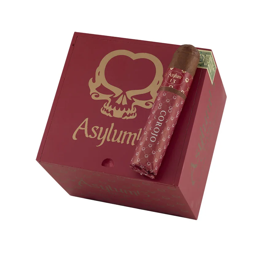 Asylum 13 Corojo 80 X 6 Natural | Gigante | Box of 20