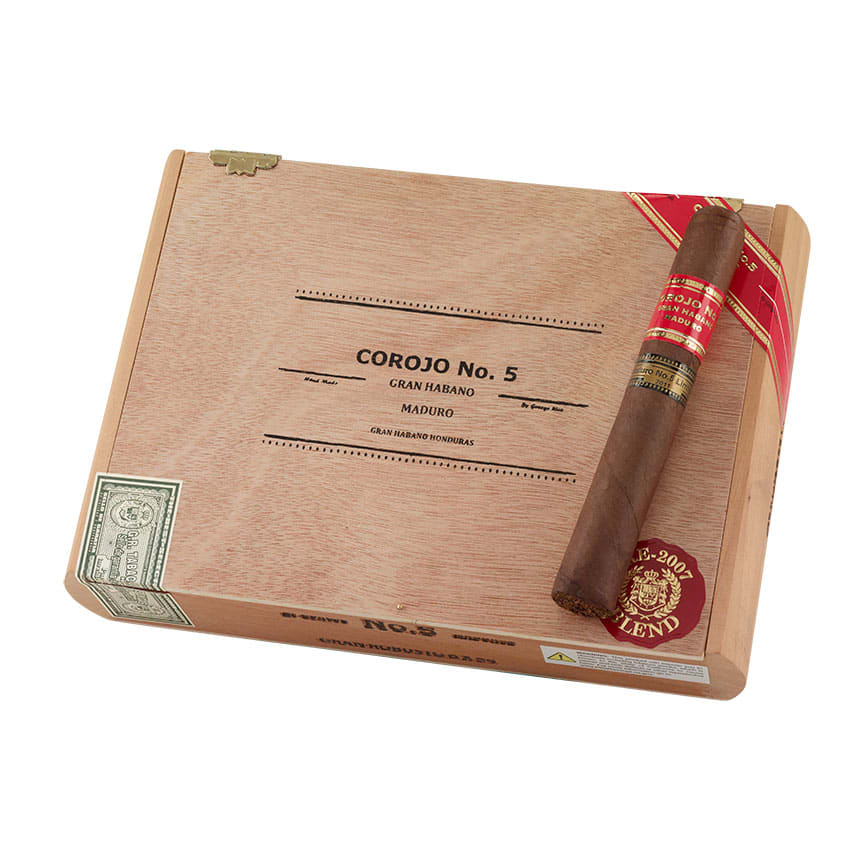 Gran Habano #5 Corojo Gran Robusto Maduro | Toro | Box of 20
