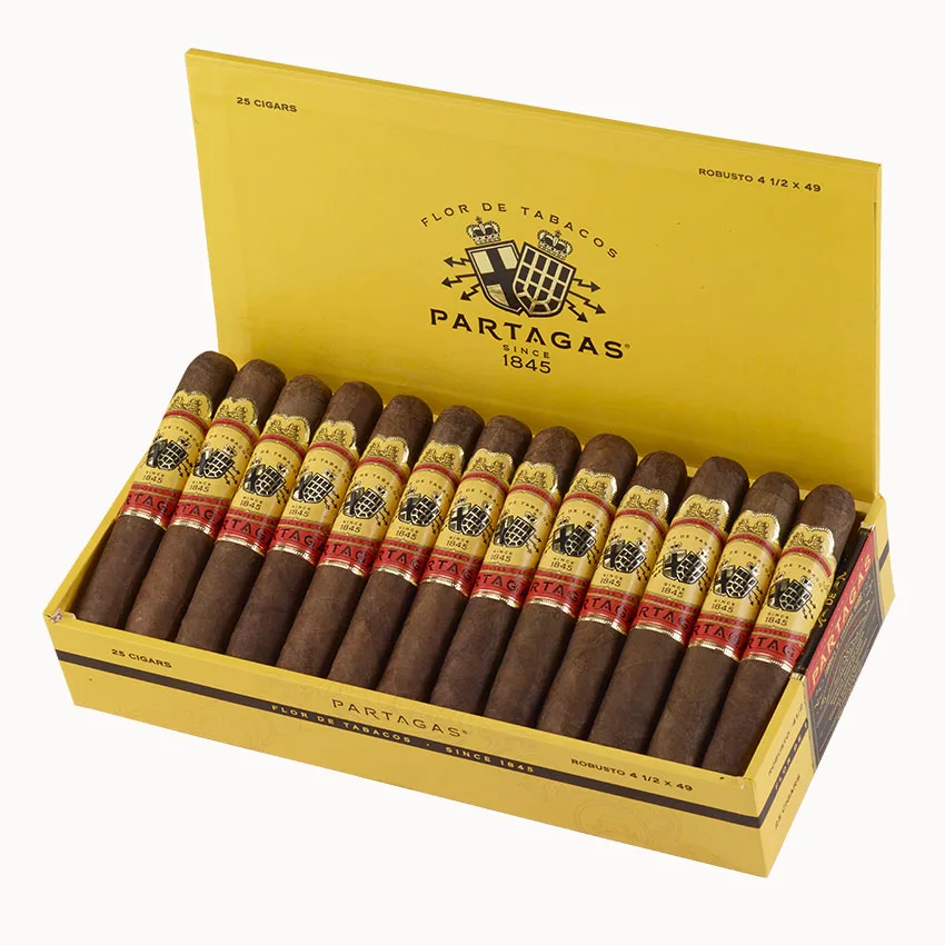 Partagas Robusto Natural | Robusto | Box of 25