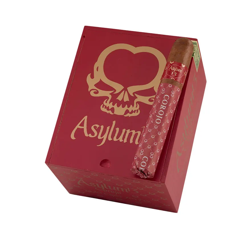 Asylum 13 Corojo 70 X 7 Natural | Gigante | Box of 20