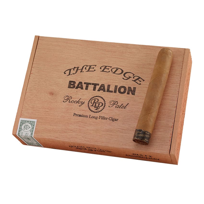 Rocky Patel The Edge Connecticut Batallion Natural | Gordo | Box of 20
