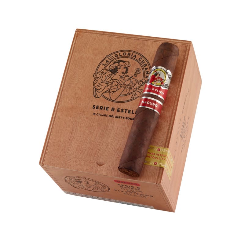 La Gloria Cubana Serie R Esteli Maduro No. 64 | Gigante | Box of 18