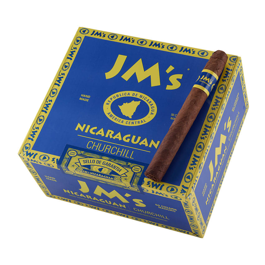 JM's Nicaraguan Churchill Maduro | Churchill | Box of 50