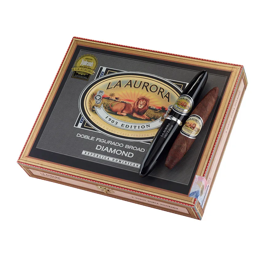 La Aurora Preferido 1903 Diamond Tubo Maduro | Figurado | Box of 8