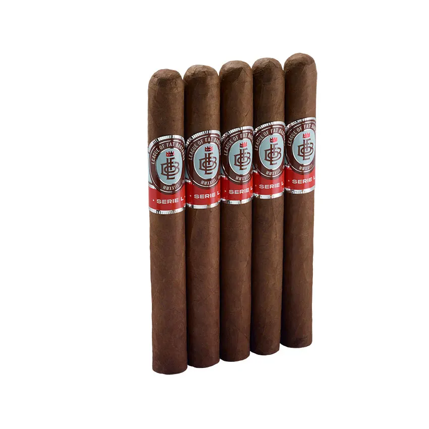 League of Fat Bastards Serie L Churchill Natural | Churchill | Pack of 5