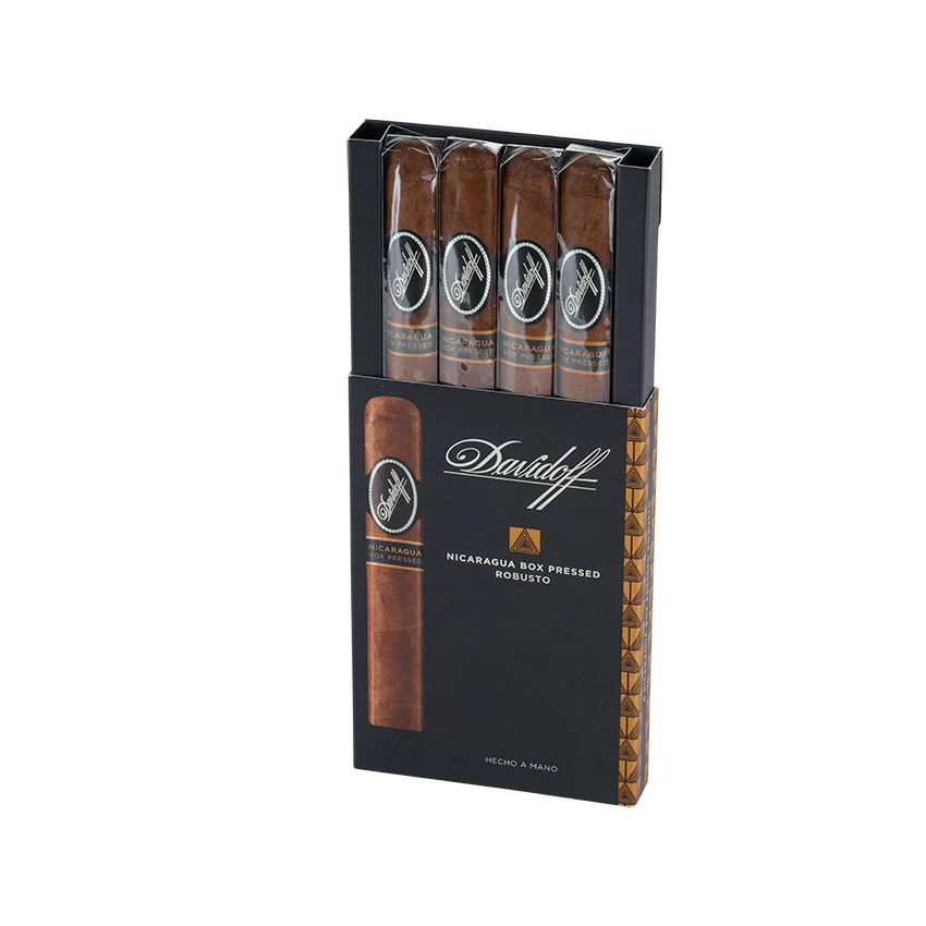 Davidoff Nicaragua Robusto Box Press (4) Natural | Robusto | Pack of 4