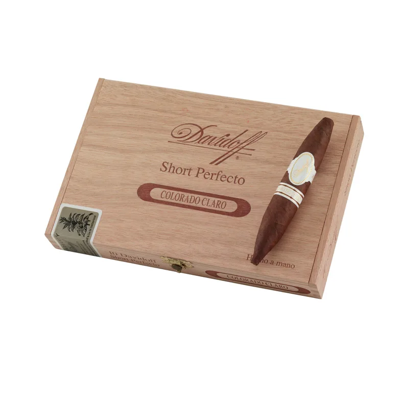 Davidoff Colorado Claro Short Perfecto Natural | Figurado | Box of 10