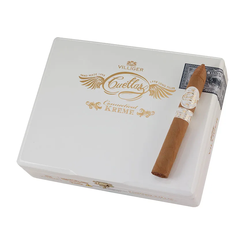 Cuellar Connecticut Kreme Torpedo Natural | Torpedo | Box of 20