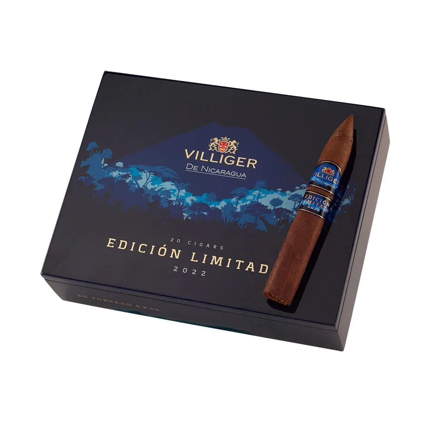 Villiger De Nicaragua Edicion 2022 Torpedo Maduro | Torpedo | Box of 20