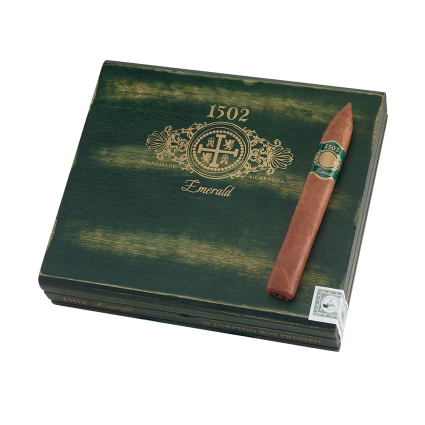 1502 Emerald Torpedo Natural | Torpedo | Box of 20