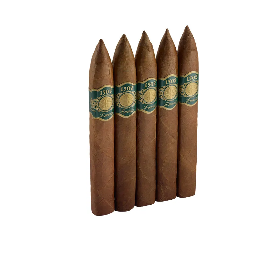 1502 Emerald Torpedo Natural | Torpedo | Pack of 5