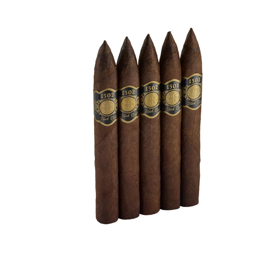 1502 Black Gold Torpedo Maduro | Torpedo | Pack of 5