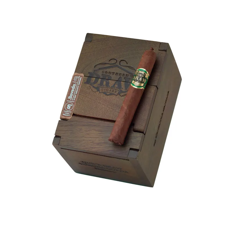 Southern Draw Quickdraw Corona Gorda Dark Habano Dark Natural | Corona Gorda | Box of 25
