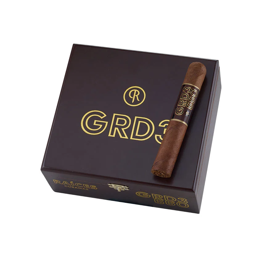 Raices Cubanas GRD3 660 Dark Natural | Gordo | Box of 21