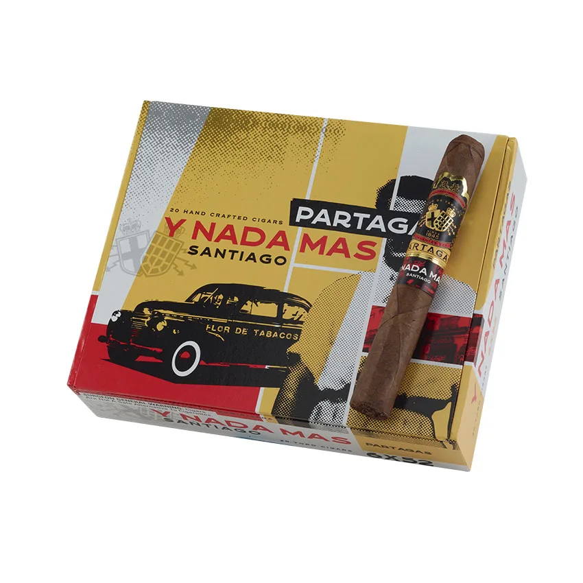 Partagas Y Nada Mas Santiago Toro Dark Natural | Toro | Box of 20