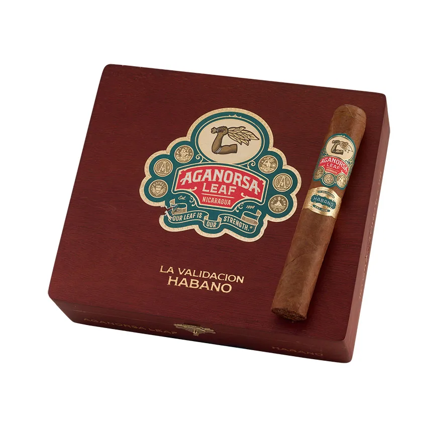 Aganorsa Leaf Habano Gran Toro Natural | Double Toro | Box of 15