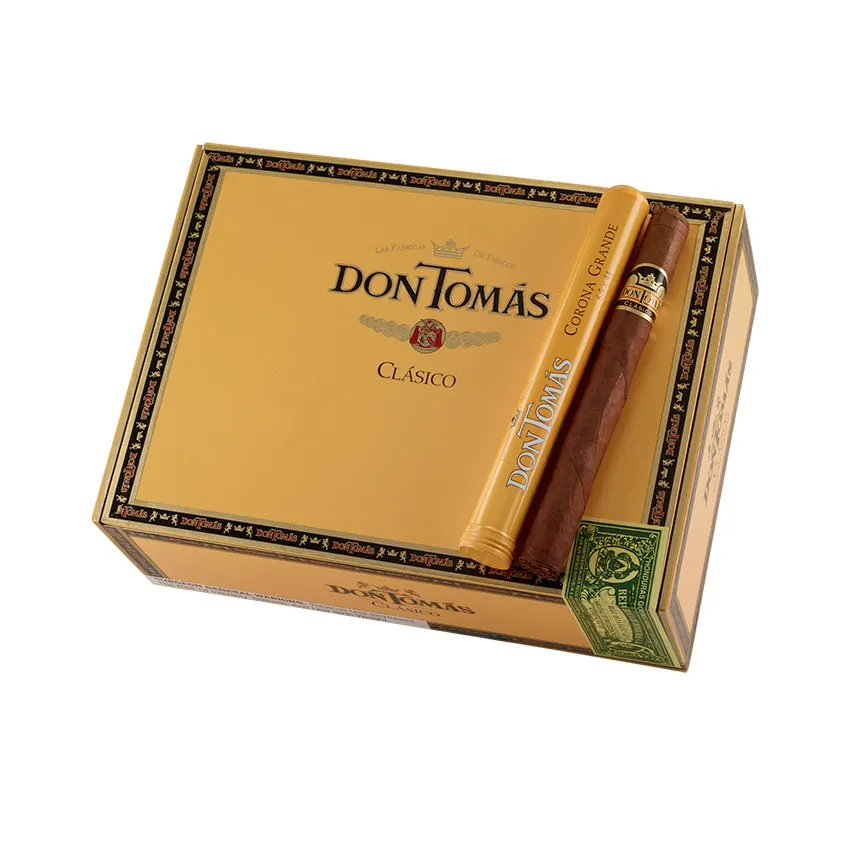 Don Tomas Clasico Corona Grande Natural | Lonsdale | Box of 25