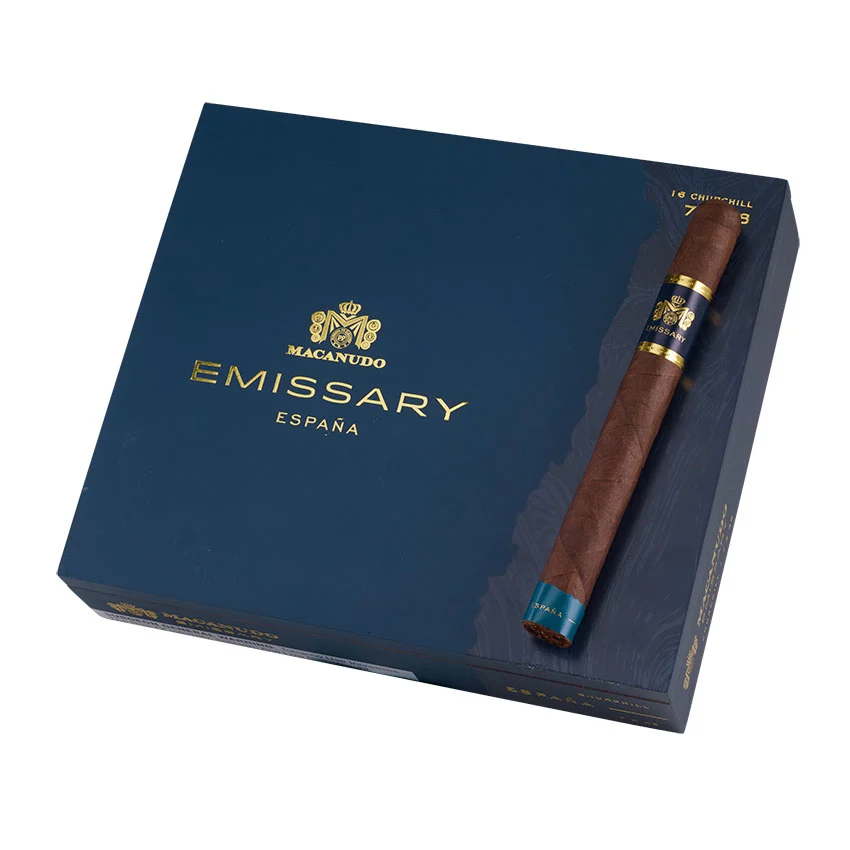 Macanudo Emissary Espana Churchill Maduro | Churchill | Pack of 4
