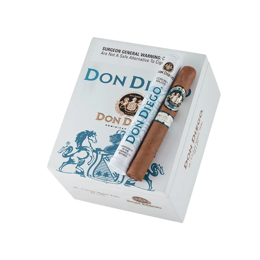 Don Diego Corona Majors Tubes Natural | Corona | Box of 20