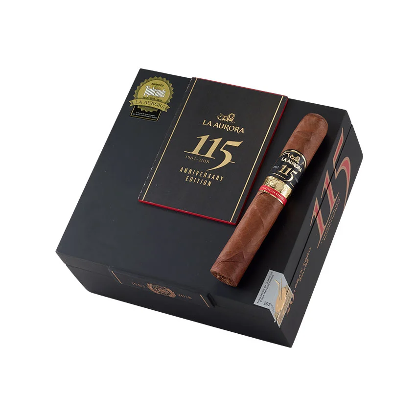 La Aurora 115th Anniversary Gran Toro Natural | Gordo | Box of 20