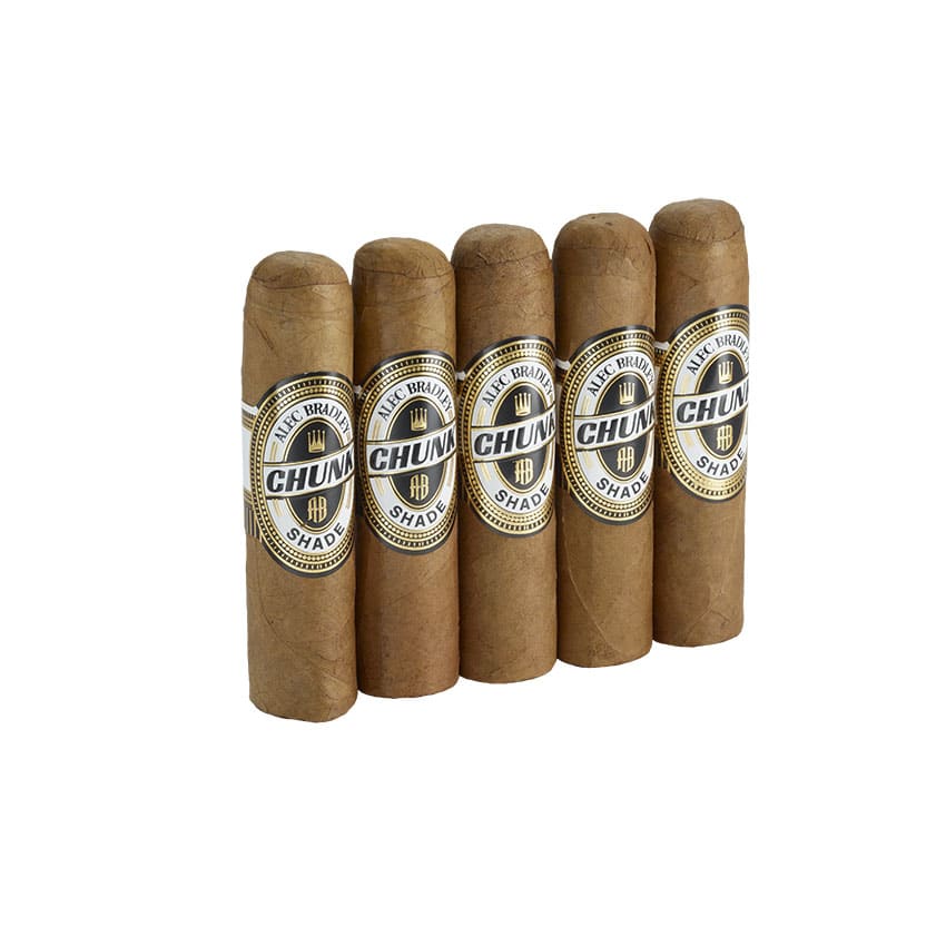 Alec Bradley Chunk Shade XL Natural | Gordo | Pack of 5