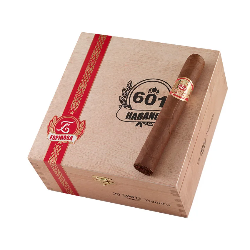 601 Red Label Trabuco Natural | Torpedo | Box of 20