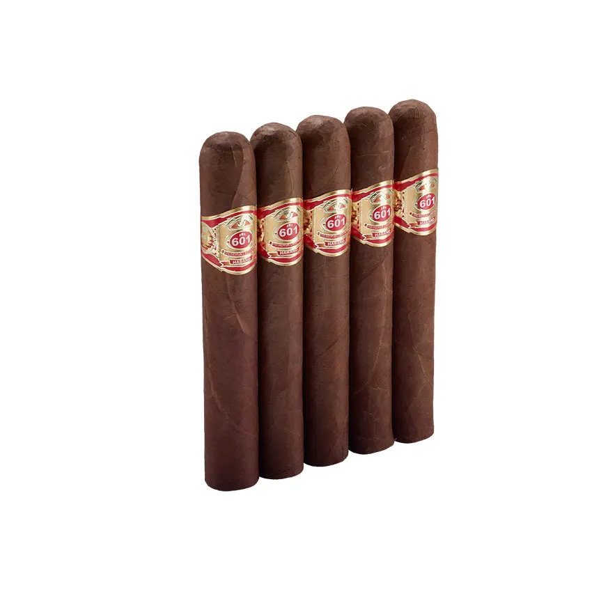 601 Red Label Trabuco Natural | Torpedo | Pack of 5