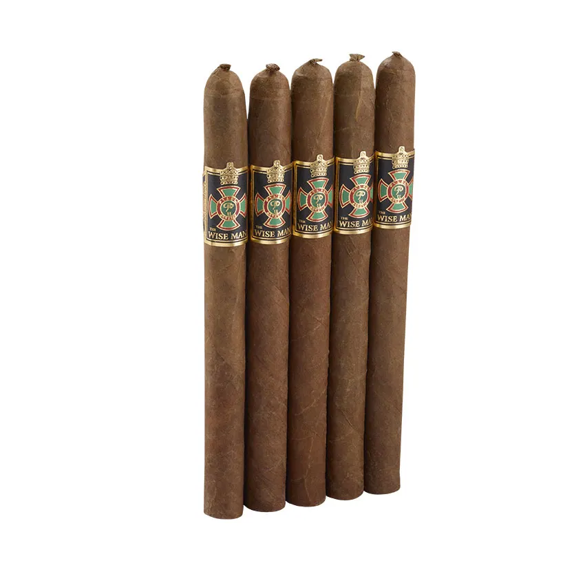 Foundation The Wise Man Corojo Lancero Natural | Lancero | Pack of 5