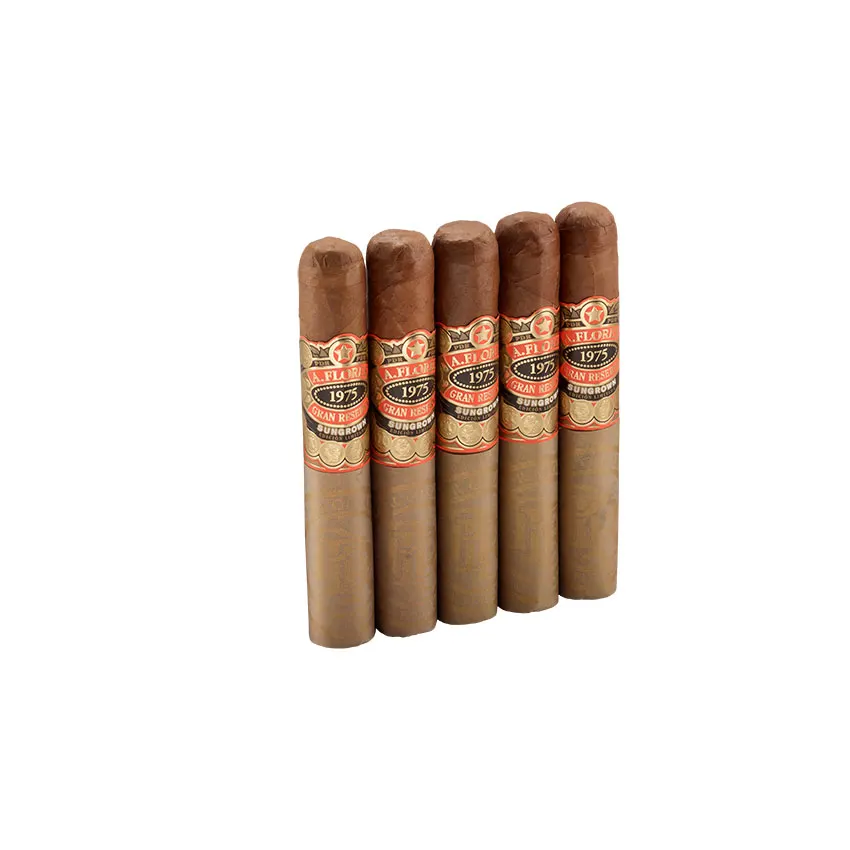 PDR A Flores Gran Reserve Sun Grown Robusto Natural | Robusto | Pack of 5