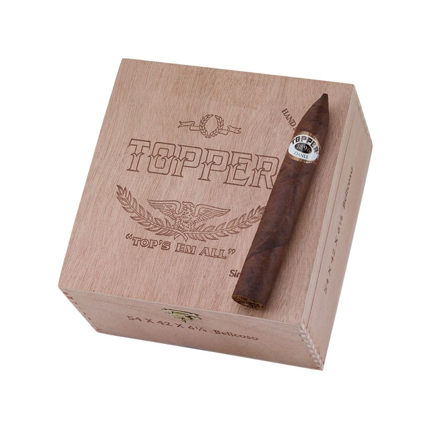 Topper Danli Belicoso Maduro | Belicoso | Box of 25