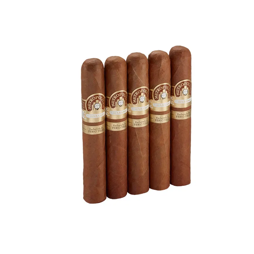 Metropolitan Habano Gordo Natural | Double Toro | Pack of 5