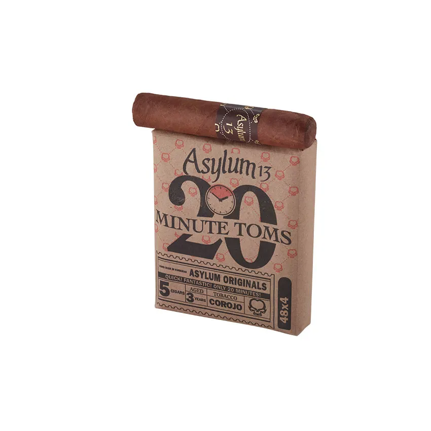 Asylum 13 20 Minute Toms Natural | Corona | Pack of 5