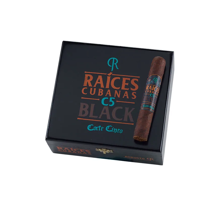 Raices Cubanas C5 Black Robusto Maduro | Robusto | Box of 21
