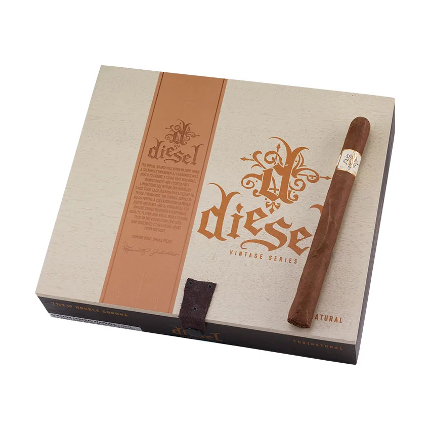 Diesel Vintage Natural 700 Double Corona | Churchill | Box of 20
