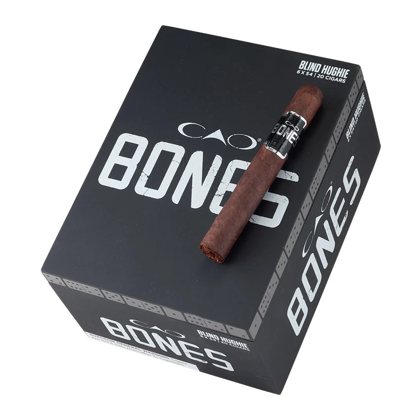 CAO Bones Blind Hughie Maduro | Toro | Box of 20