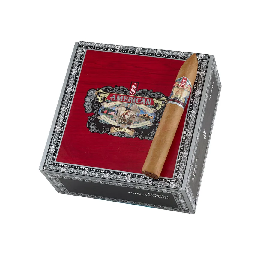Alec Bradley American Classic Blend Torpedo Natural | Torpedo | Box of 24