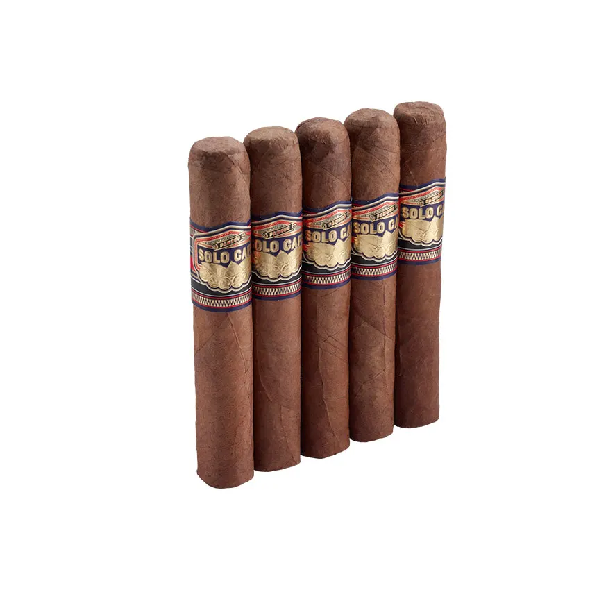 Solo Cafe Natural Robusto | Robusto | Pack of 5