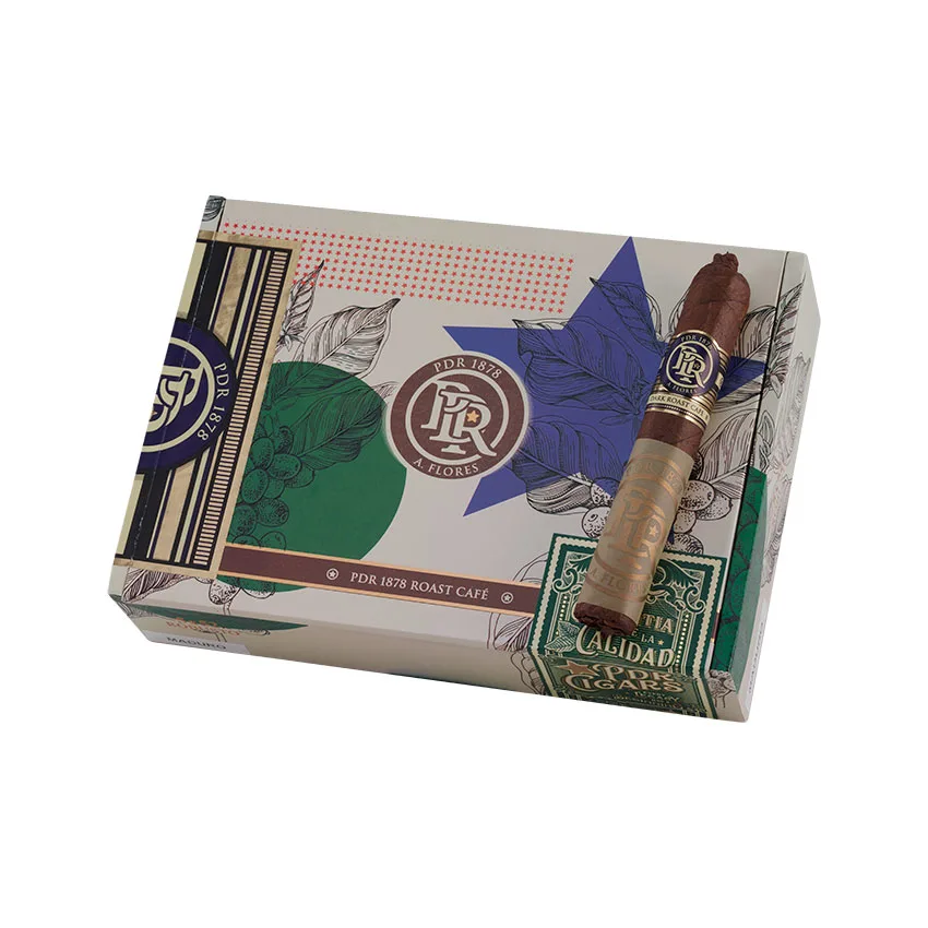 PDR 1878 Dark Roast Cafe Robusto Maduro | Robusto | Box of 20