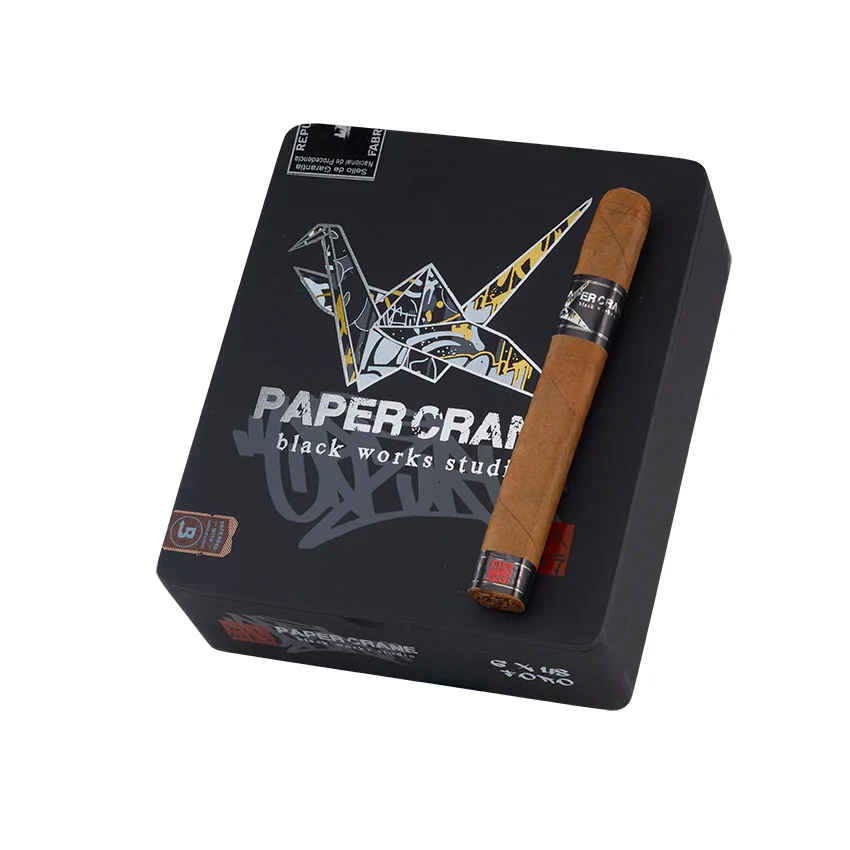 Black Works Studio Paper Crane Toro Box Press Natural | Toro | Box of 20