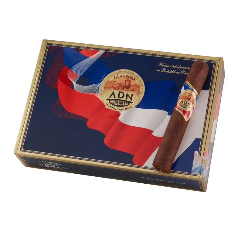 La Aurora ADN Dominicano Gran Toro Natural | Double Toro | Box of 20