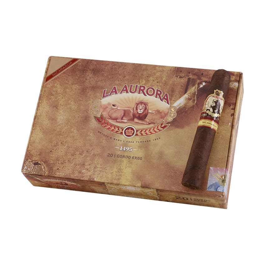 La Aurora 1495 Nicaragua Gordo Natural | Gordo | Box of 20