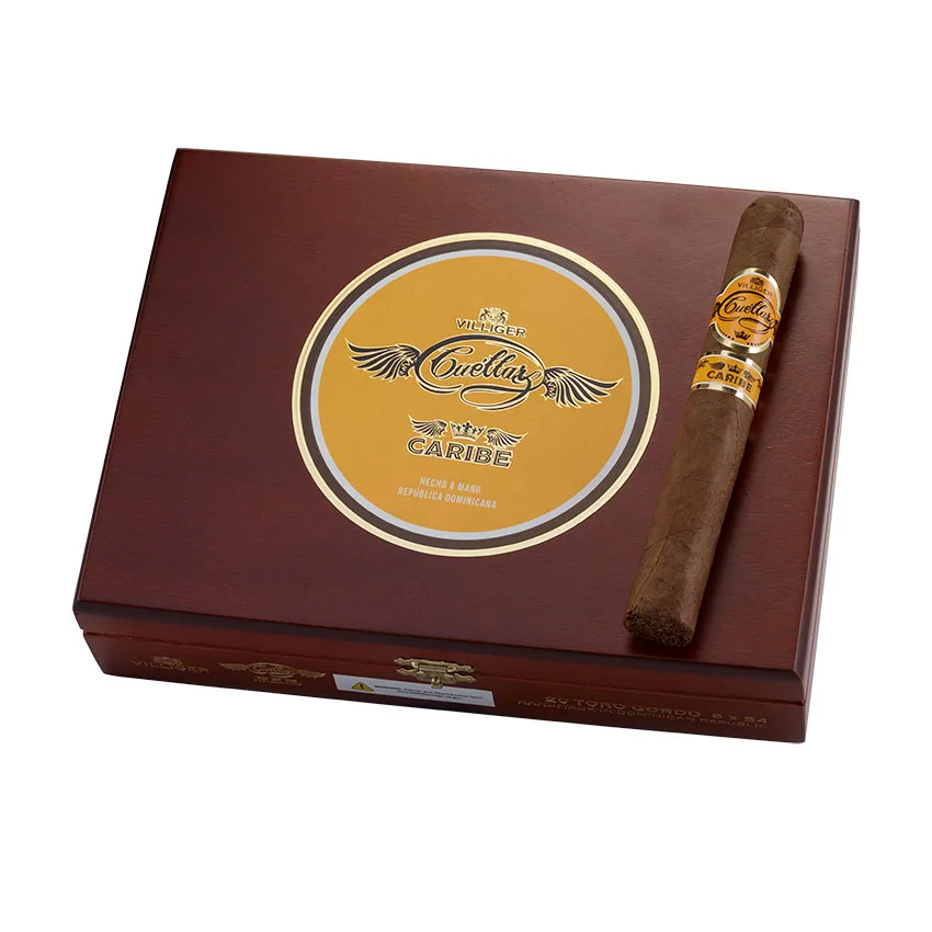Villiger Cuellar Caribe Toro Gordo Natural | Toro | Box of 20