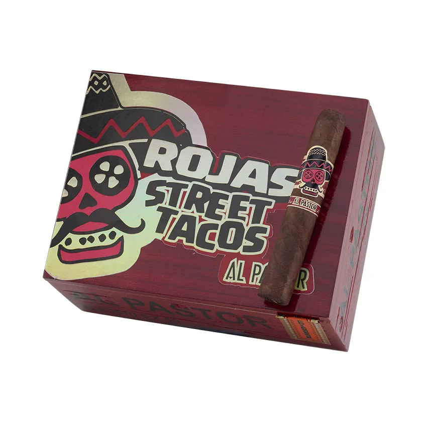 Rojas Street Tacos Al Pastor Robusto Natural | Robusto | Box of 25