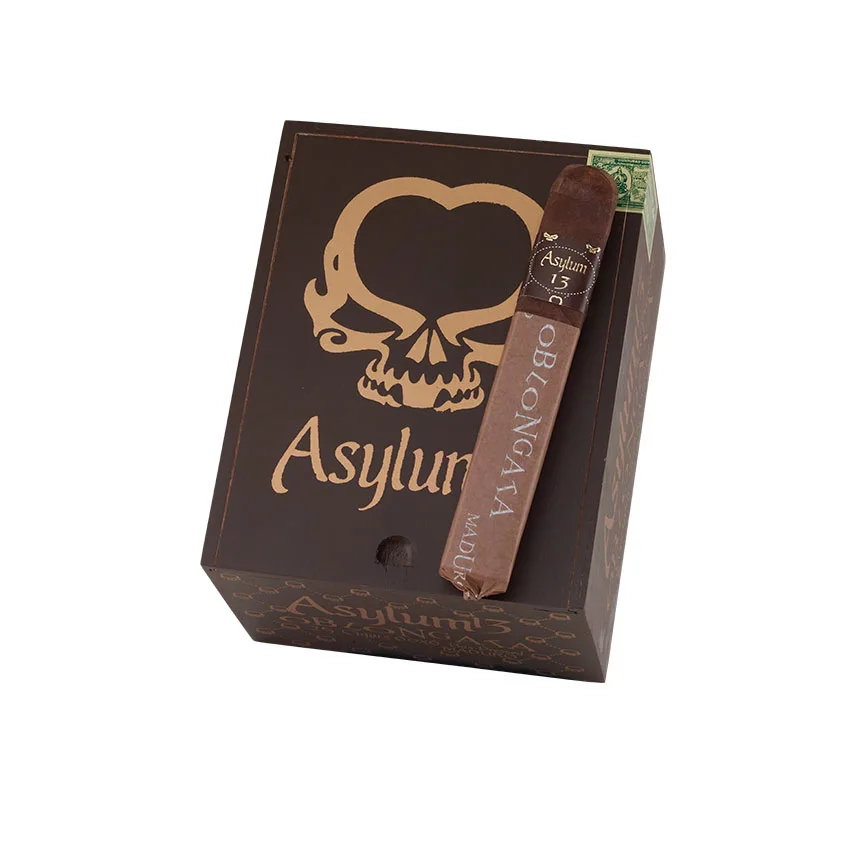 Asylum 13 Oblongata Maduro 60 X 6 | Gordo | Box of 25