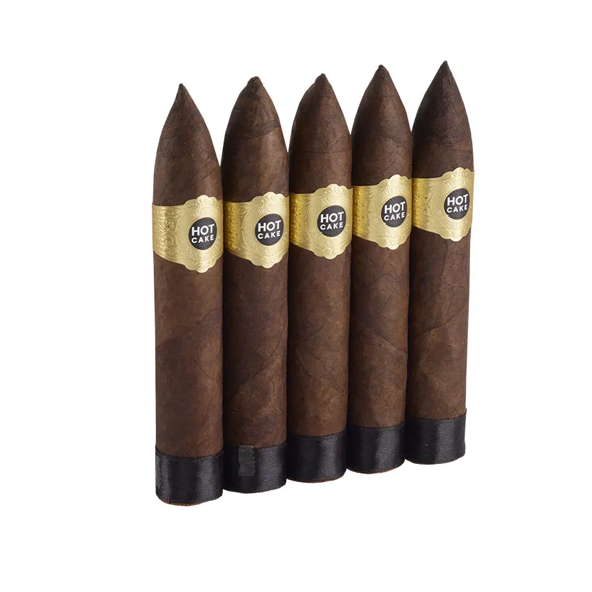 HVC Hot Cake Fresh Out of the Oven Gran Torpedo Maduro | Torpedo | Pack of 5