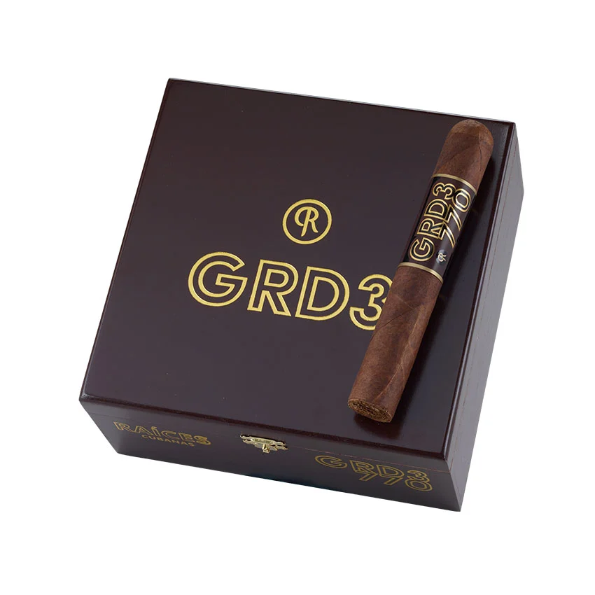 Raices Cubanas GRD3 770 Dark Natural | Gordo | Box of 21