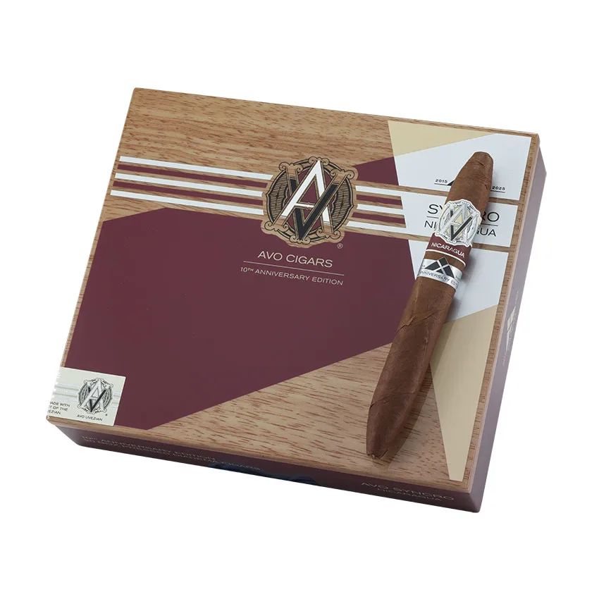Avo Syncro Nicaragua 10th Anniversary Limited Edition Dark Natural | Diadema | Box of 20