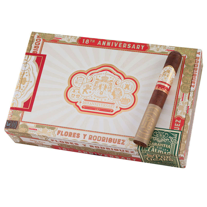 PDR Flores Y Rodriguez 18th Anniversary Grand Toro Maduro | Toro | Box of 24