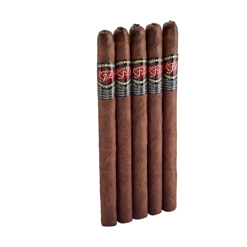 La Flor Dominicana Limited Production Double Ligero Lancero Dark Natural | Panatela | Pack of 5