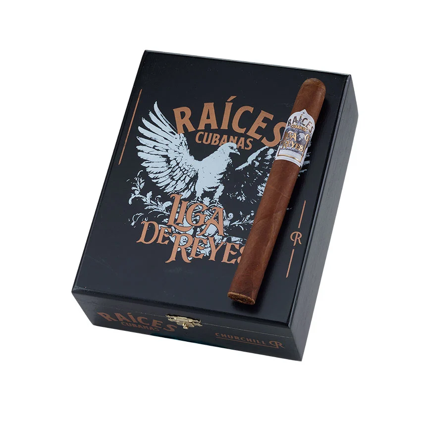 Raices Cubanas Liga De Reyes Churchill Dark Natural | Churchill | Box of 21